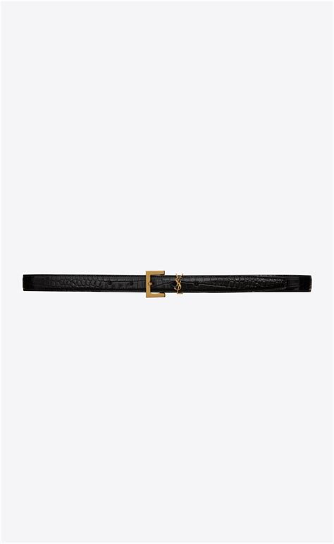 ysl thin belt